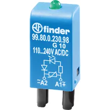 Модуль защиты FINDER диод (+ A1); 6...220В DC 99.80.3.000.00