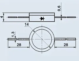 Диод 10.0A 200V 2Д213А