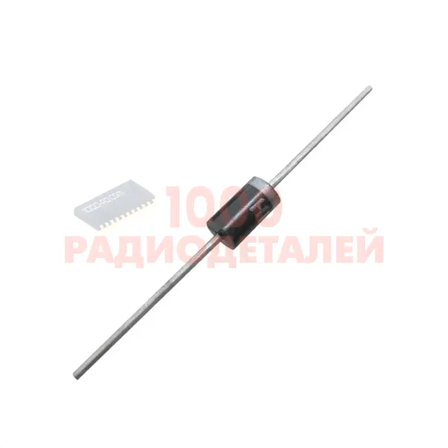 Диод выпрямительный RL207 2А 1000V (DO-15)-0