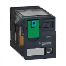 RXM4AB2JD РЕЛЕ 4 CO СВЕТОДИОД 12В ПОСТ ТОКА