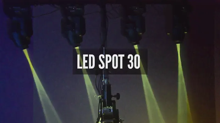 Fractal Lights MINI LED GOBO SPOT 30W - Test w Infomusic.pl